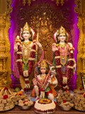 Bhagwan Shri Ram, Shri Sitaji and Shri Hanumanji